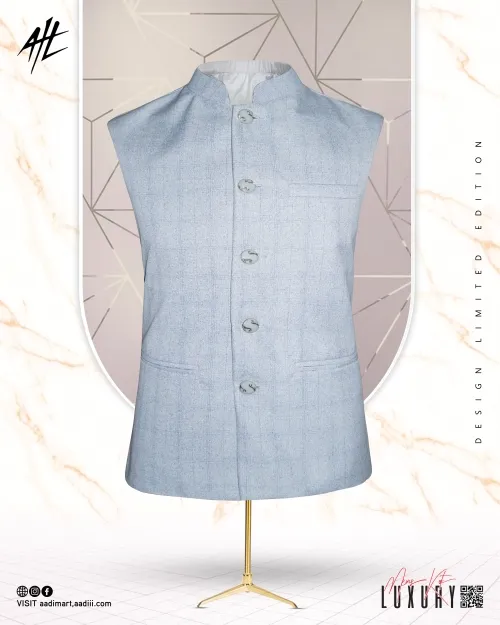 Pastel Ocean| Waistcoat | Luxury