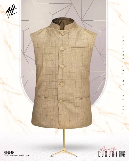 Golden Royale| Waistcoat | Luxury