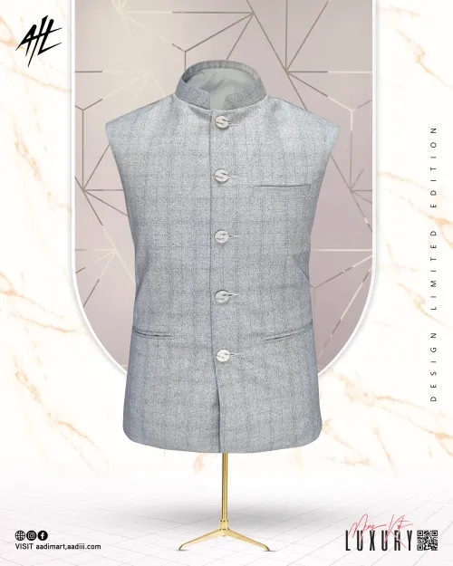 Peach Ocean| Waistcoat | Luxury