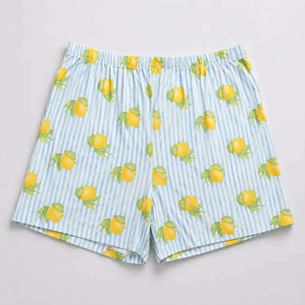 Ladies AOP Boxer |Viscose | Ocean Blue