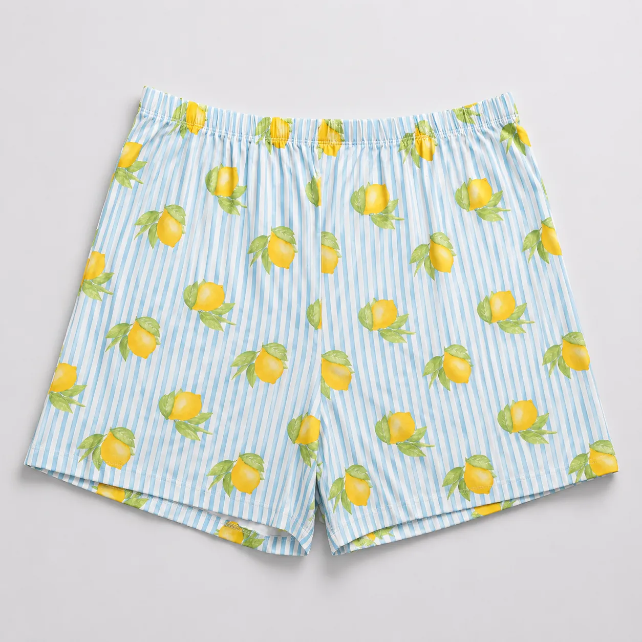 Ladies AOP Boxer |Viscose | Ocean Blue