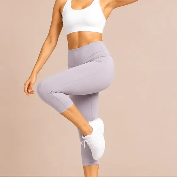 Women’s Activewear | Capri Leggings| Grey